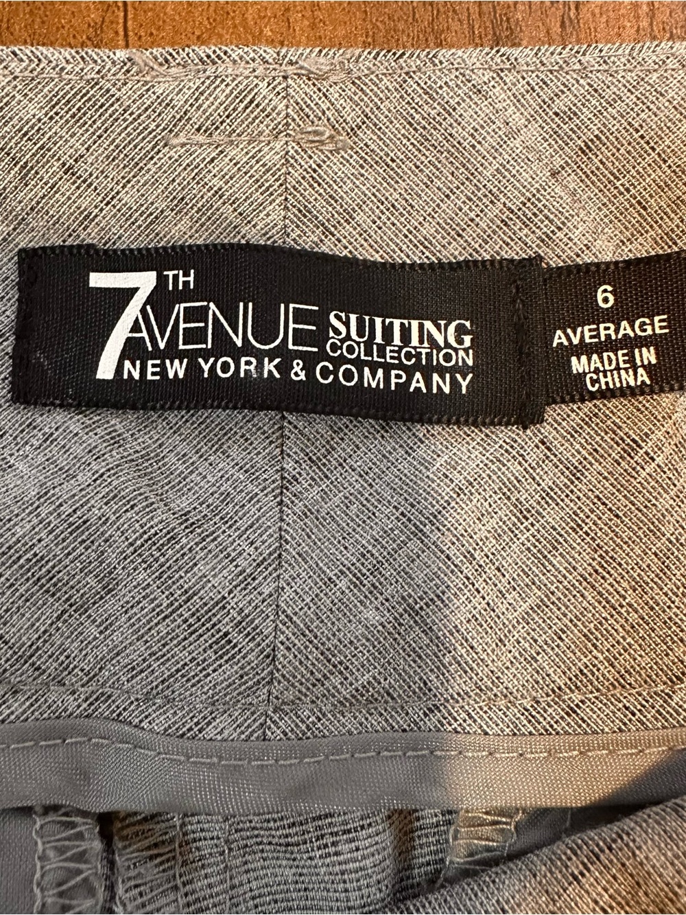 New York & Company Gray Wide Leg Dress Pants - Picture 7 of 9